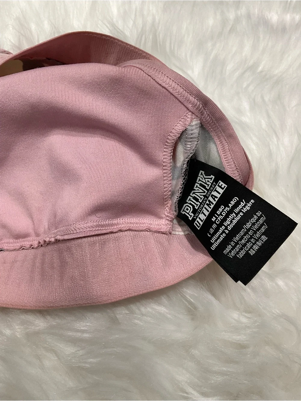 Y2K PINK Victoria's Secret Pink Camo Bralette with Olive Thong